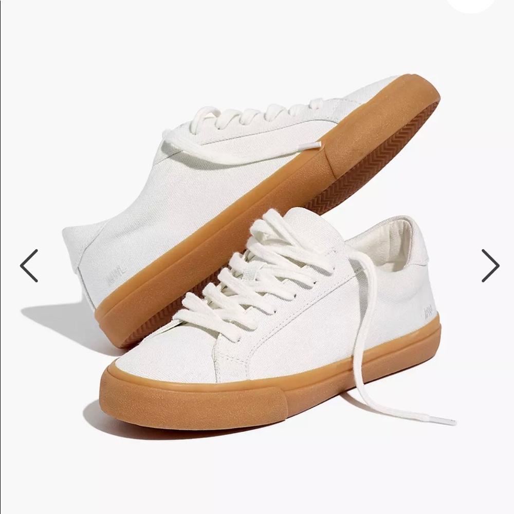Madewell monochromatic Canvas Sneakers  women’s 9.